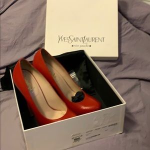 YvesSaintLaurent Vernigolf Rubis Heels